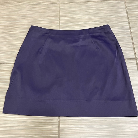 Rare Vintage Versace Jeans Couture Purple Sequin Mini Skirt - Picture 7 of 13